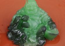 Хотей (Смеющийся Будда), чайная фигурка, меняющая цвет
