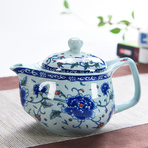 Набор для чайной церемонии  "Синий цветок" (5 предметов)