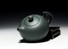 Чайник из исинской голубой глины ручной работы (ТБ-01)