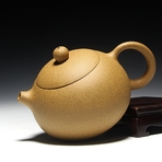 Чайник из исинской глины ручной работы (ТБ-02).