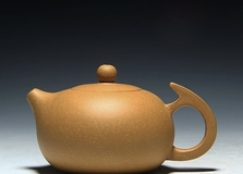 Чайник из исинской глины ручной работы (ТБ-06)