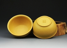 Глиняная пиала ручной работы (Желтая глина)