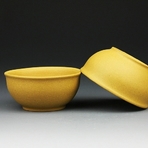 Глиняная пиала ручной работы (Желтая глина)