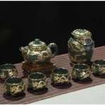 Глиняный набор для чайной церемонии "Дракон"