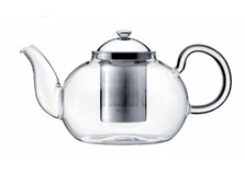 Заварочный чайник 1,5 л ( СМ-02 металлическая крышка)