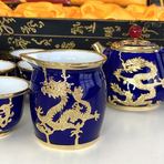 Набор посуды Королевско-синий дракон
