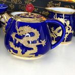 Набор посуды Королевско-синий дракон